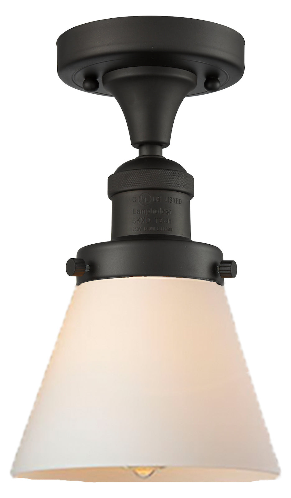 Glass Semi-Flush by Innovations Lighting