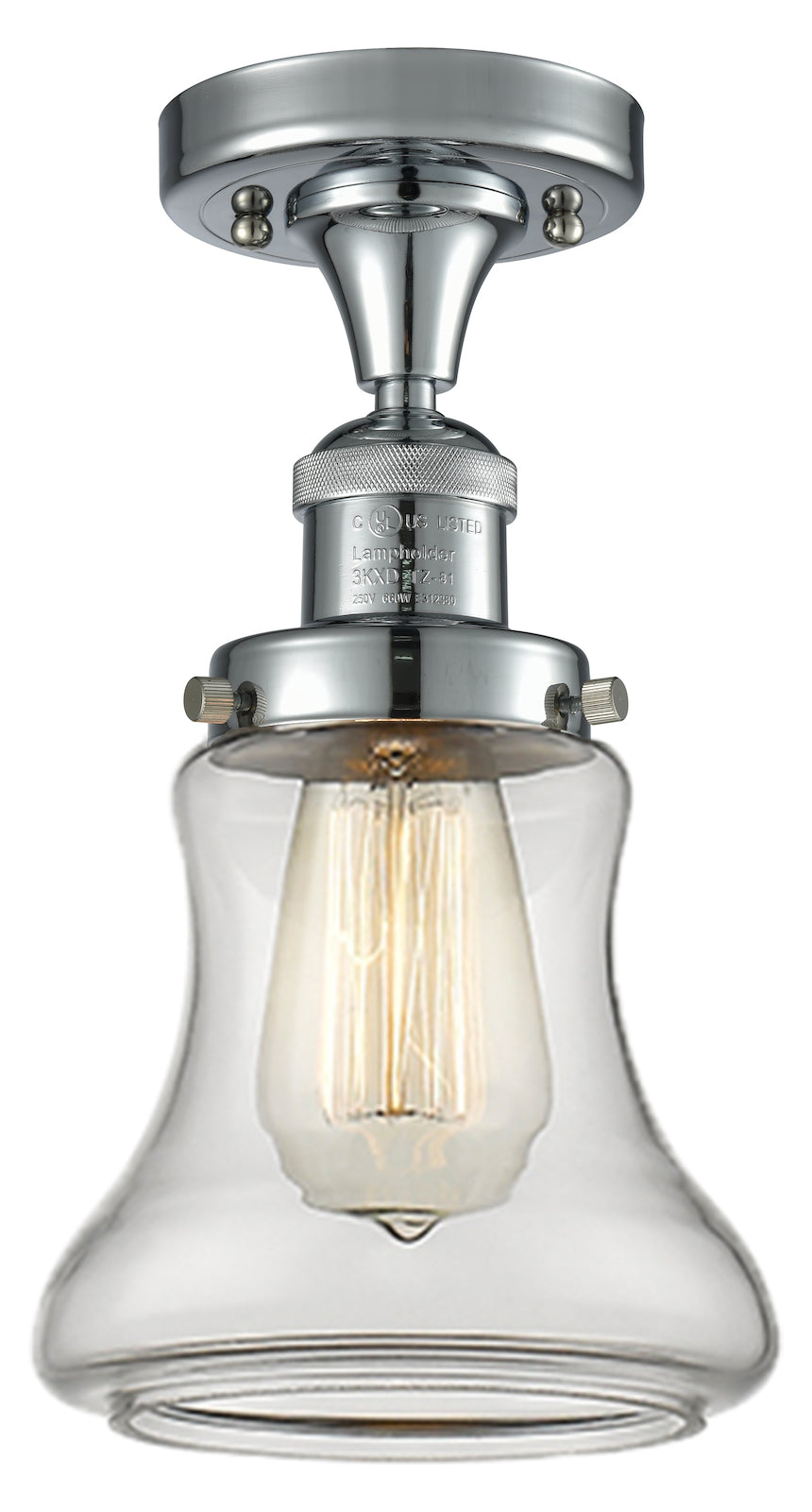 Glass Semi-Flush by Innovations Lighting