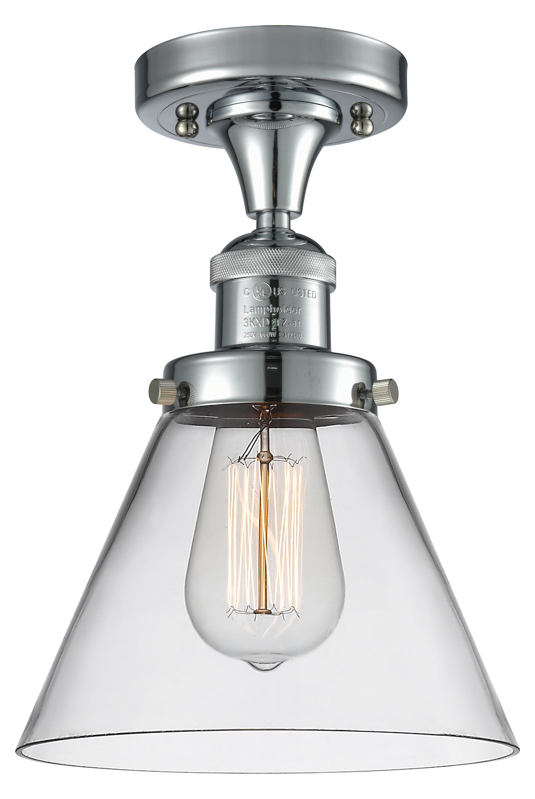 Glass Semi-Flush by Innovations Lighting