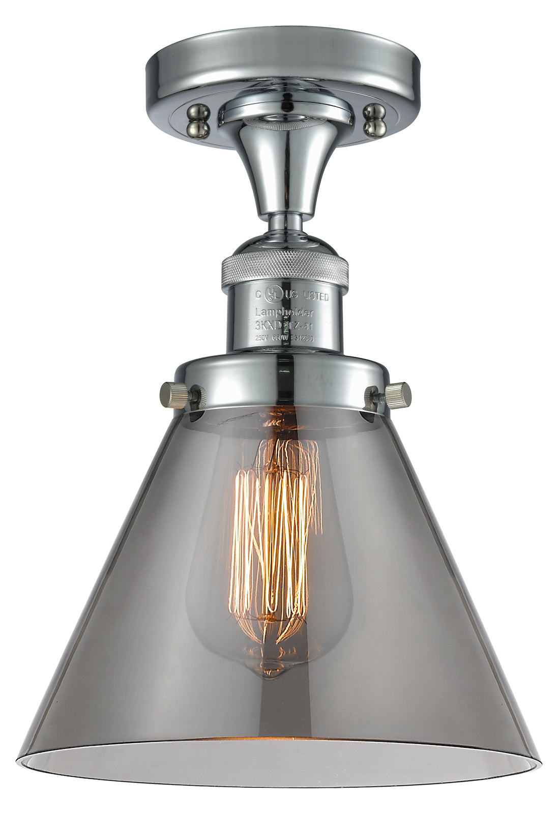 Glass Semi-Flush by Innovations Lighting