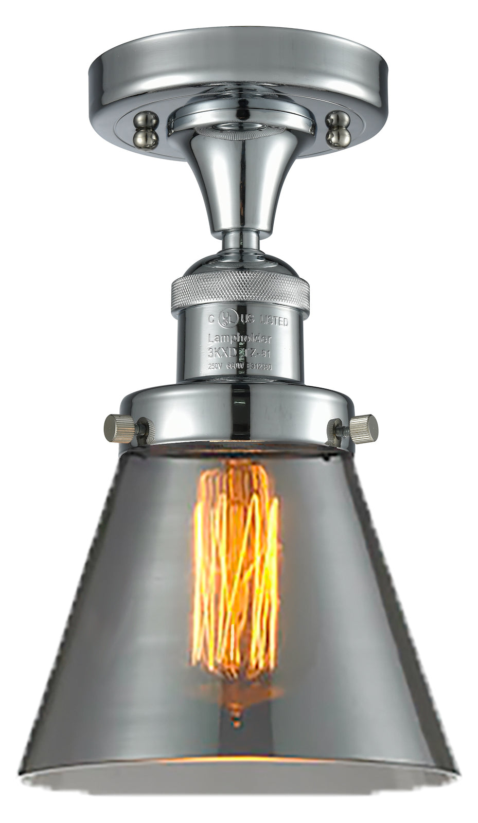 Glass Semi-Flush by Innovations Lighting