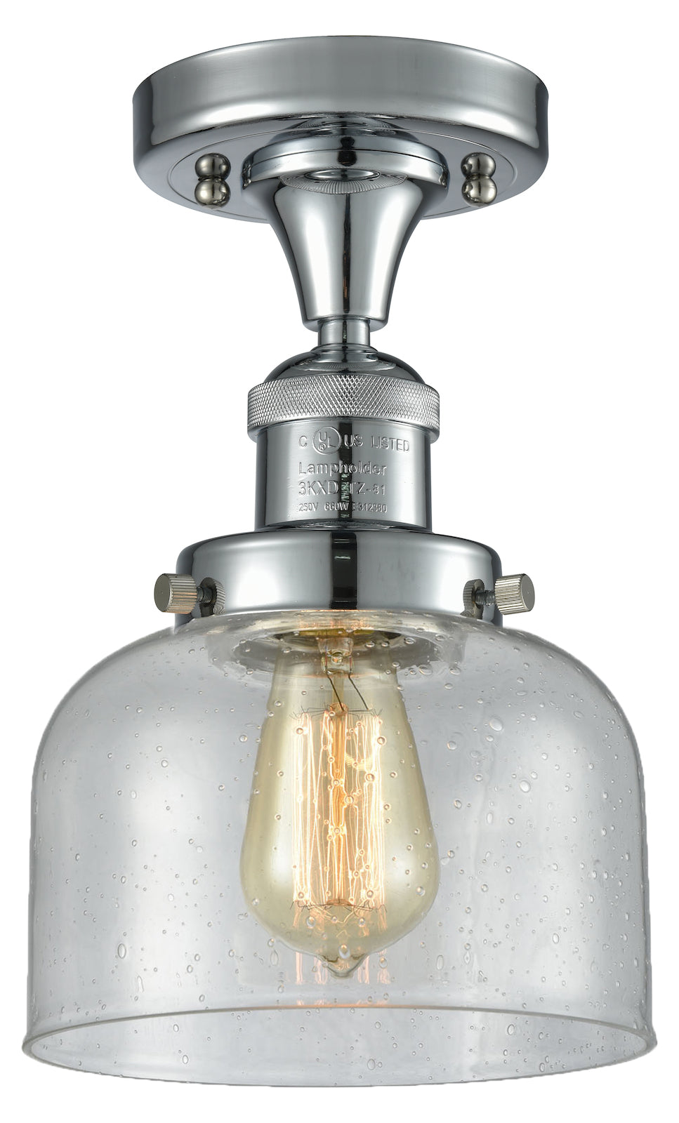 Glass Semi-Flush by Innovations Lighting