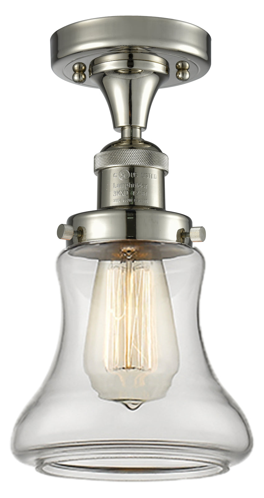Glass Semi-Flush by Innovations Lighting