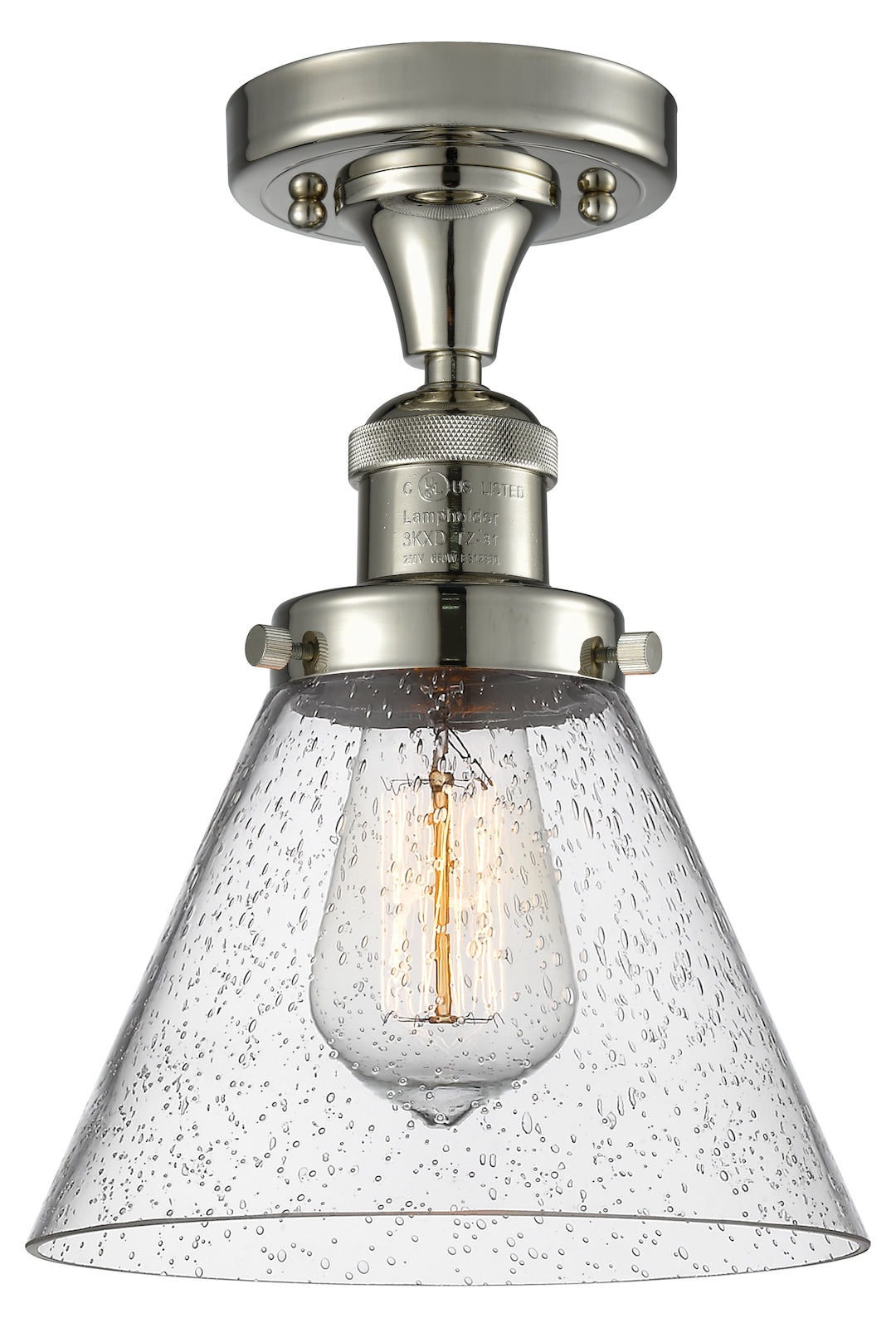Glass Semi-Flush by Innovations Lighting