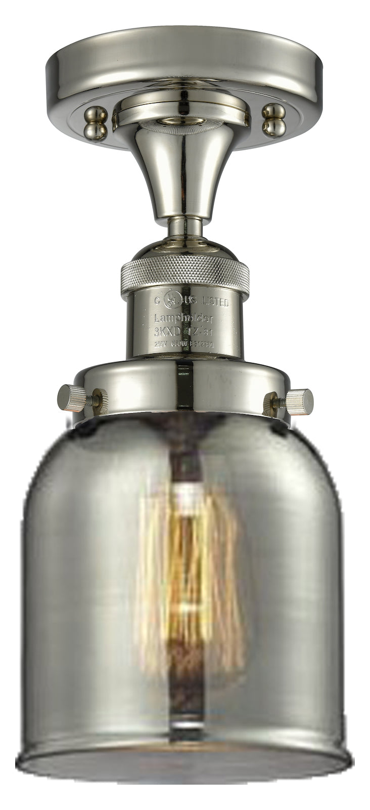 Glass Semi-Flush by Innovations Lighting