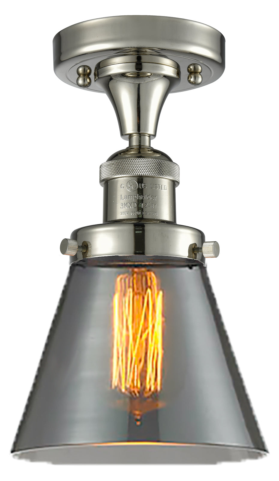 Glass Semi-Flush by Innovations Lighting