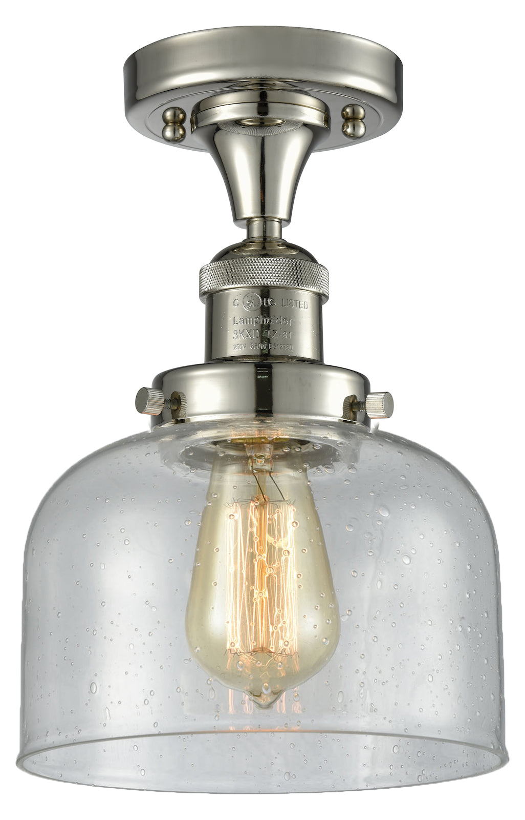 Glass Semi-Flush by Innovations Lighting