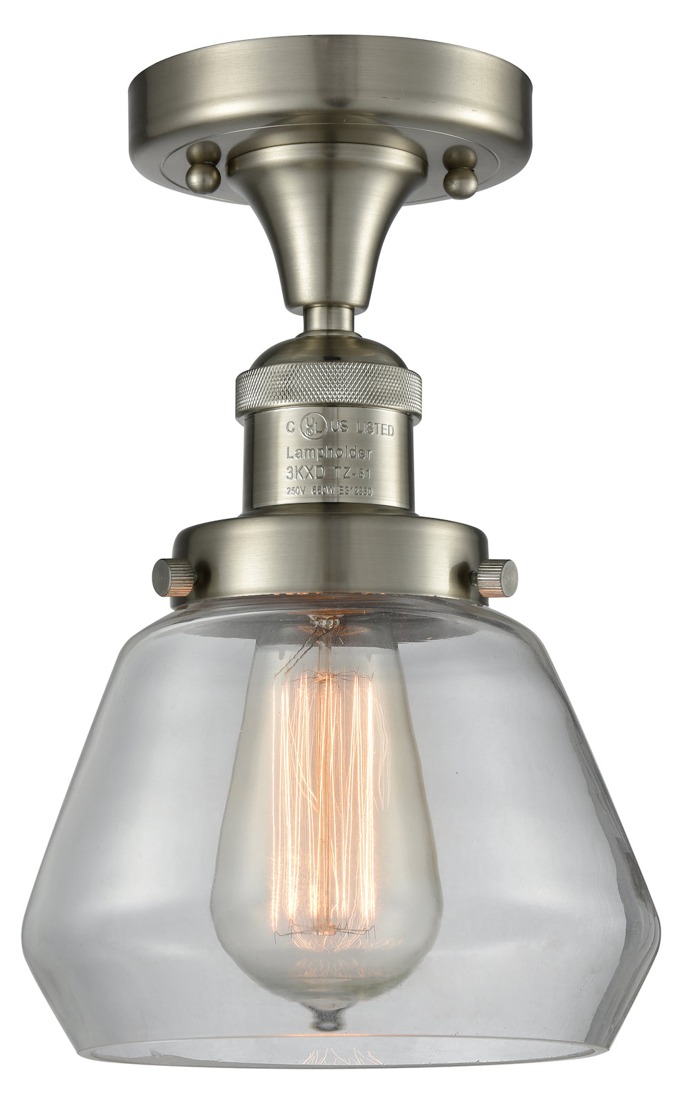 Glass Semi-Flush by Innovations Lighting
