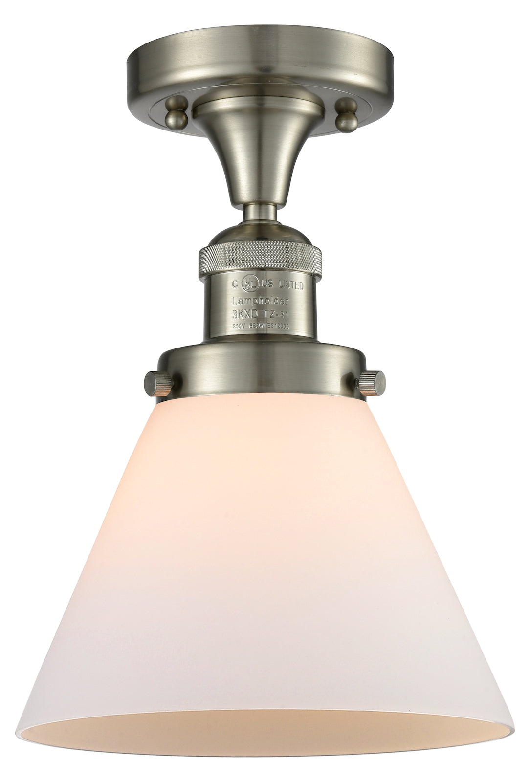 Glass Semi-Flush by Innovations Lighting