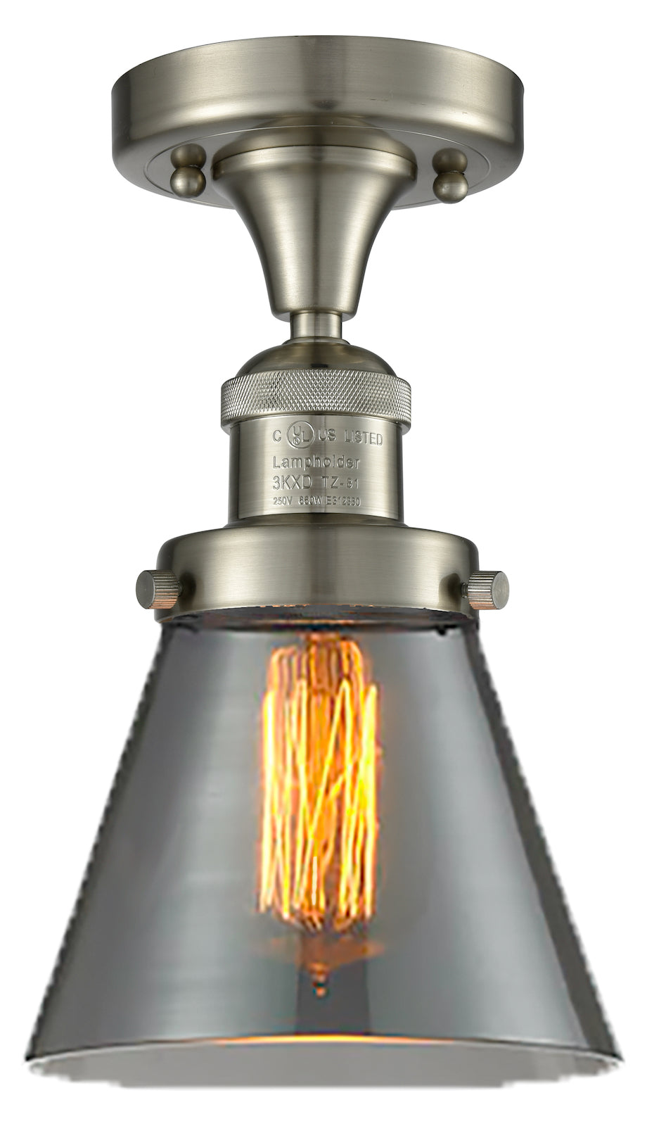 Glass Semi-Flush by Innovations Lighting