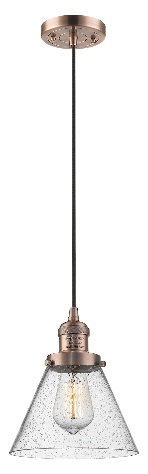 Glass Pendant With 10 Feet Cord by Innovations Lighting