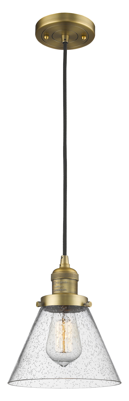 Glass Pendant With 10 Feet Cord by Innovations Lighting