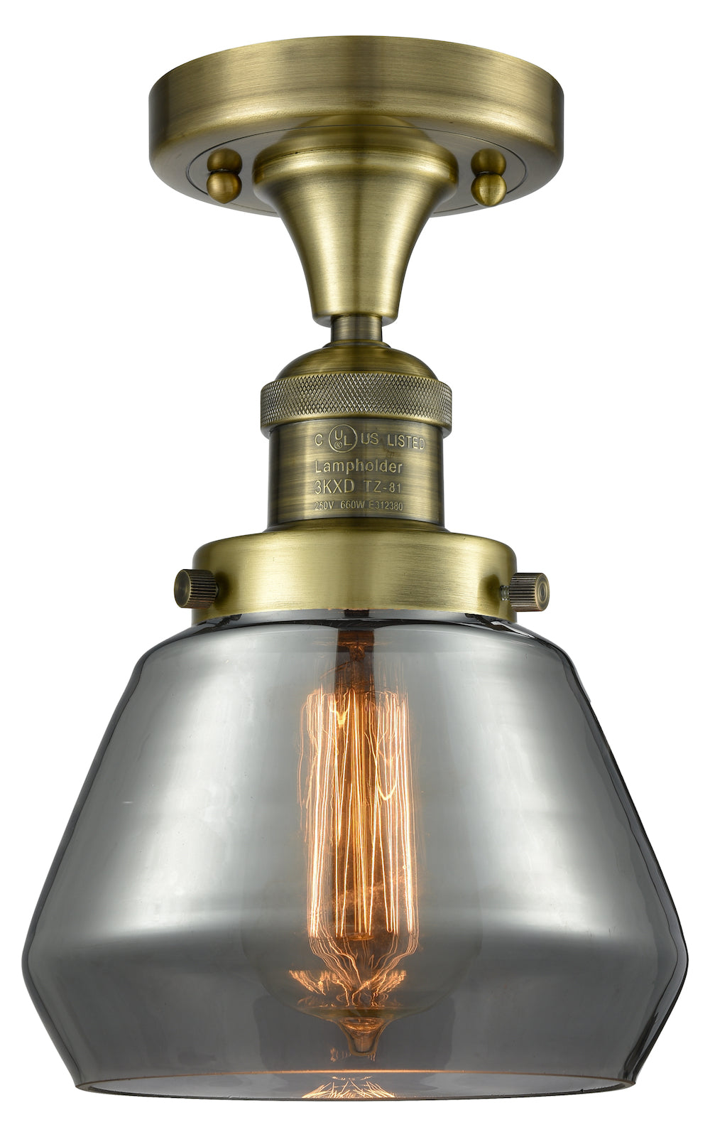 Glass Semi-Flush by Innovations Lighting