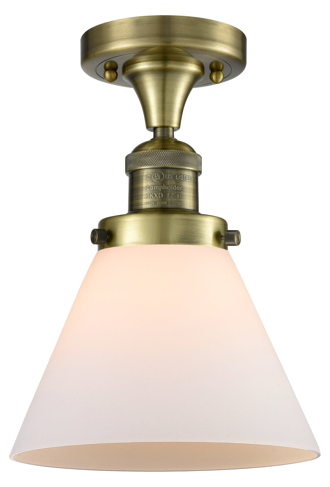 Glass Semi-Flush by Innovations Lighting