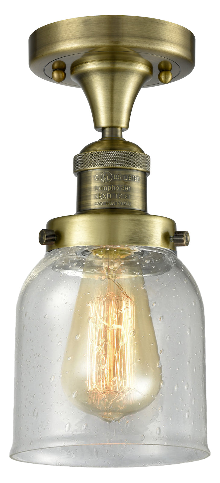 Glass Semi-Flush by Innovations Lighting
