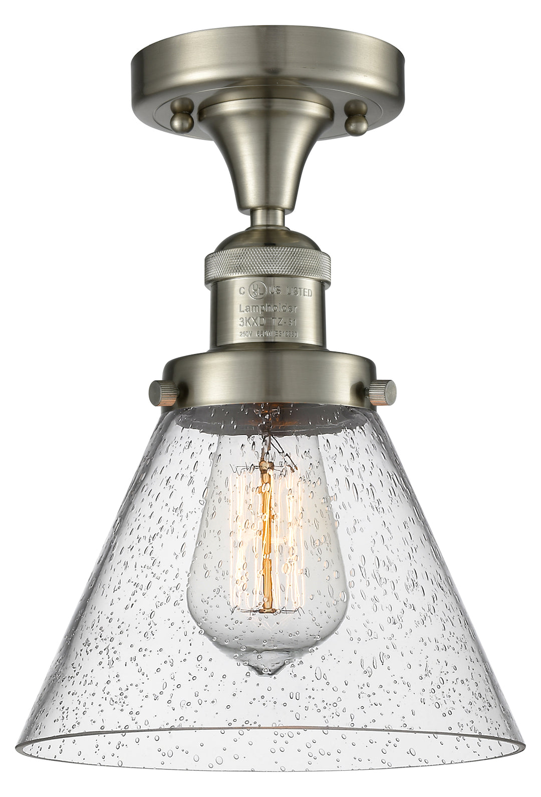Glass Semi-Flush by Innovations Lighting
