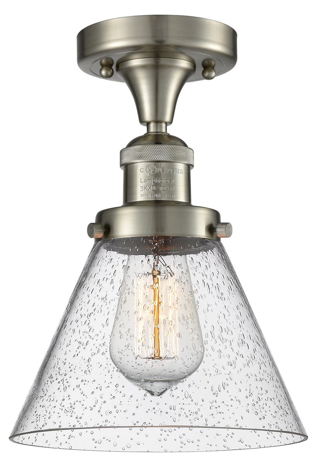 Glass Semi-Flush by Innovations Lighting