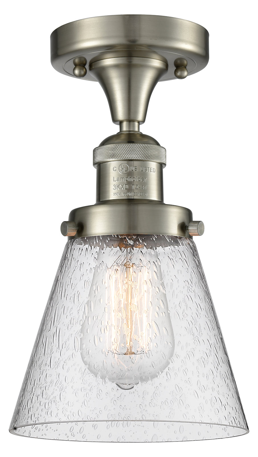 Glass Semi-Flush by Innovations Lighting