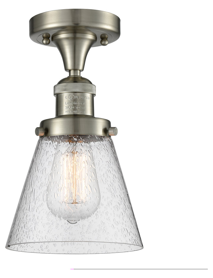 Glass Semi-Flush