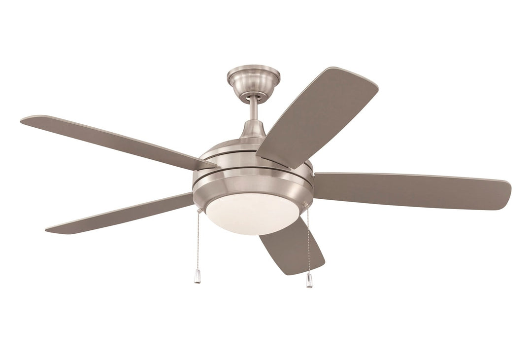 52in  in Brushed Polished Nickel w/ Brushed Nickel Blades by Craftmade
