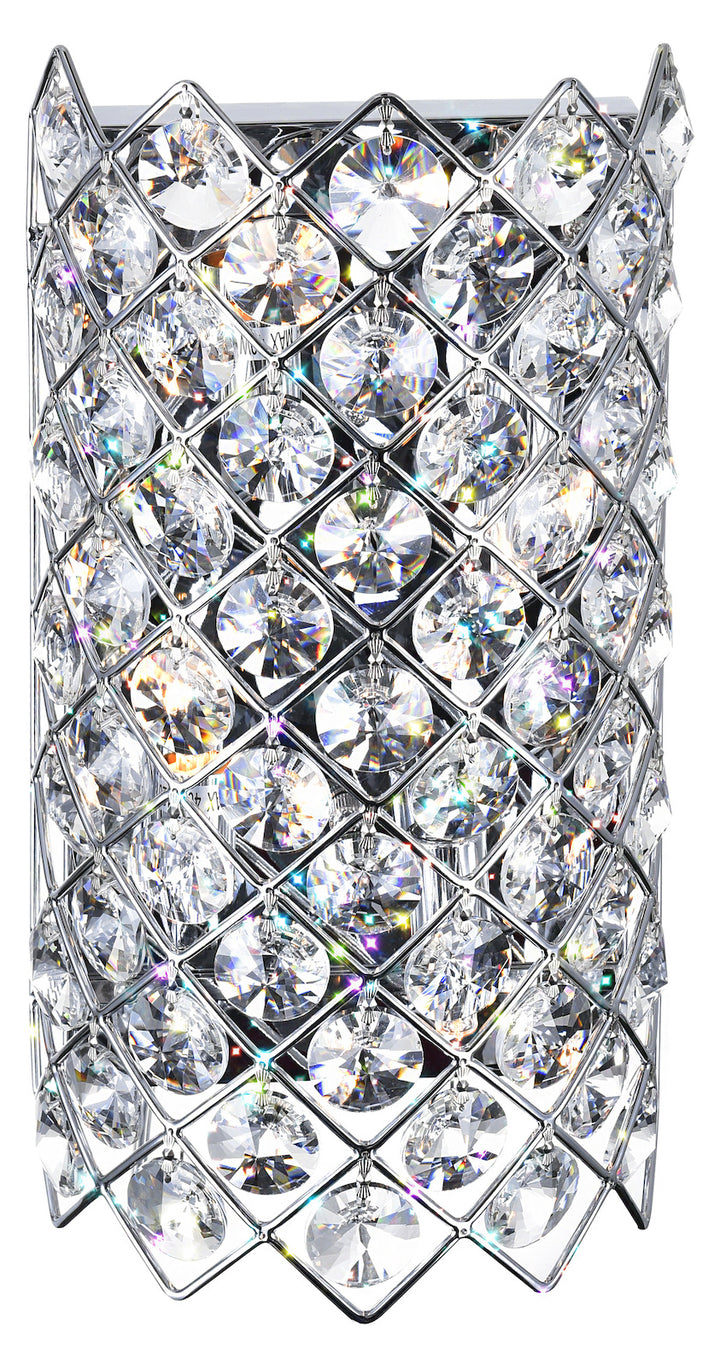 4 Light Wall Sconce With Chrome Finish