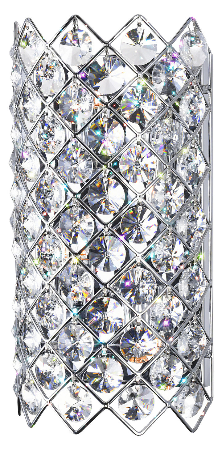 4 Light Wall Sconce With Chrome Finish