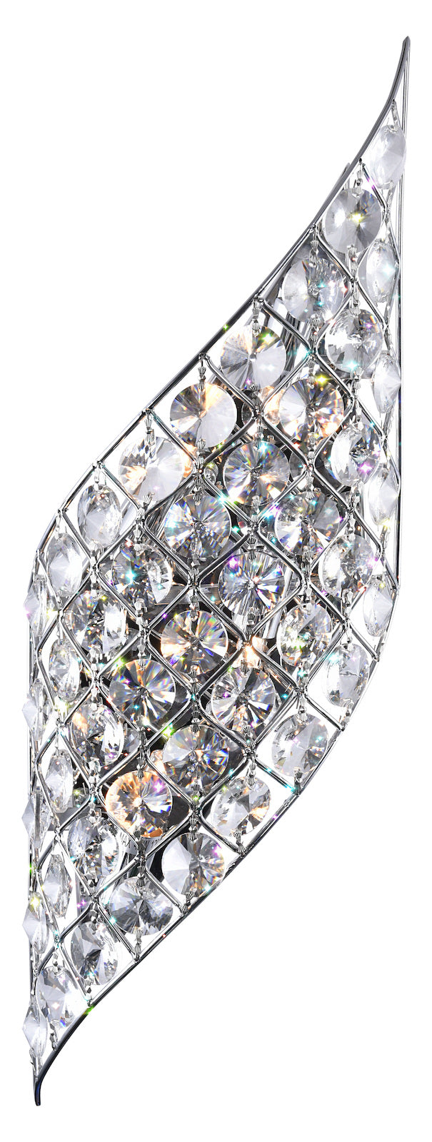 4 Light Wall Sconce With Chrome Finish by CWI Lighting