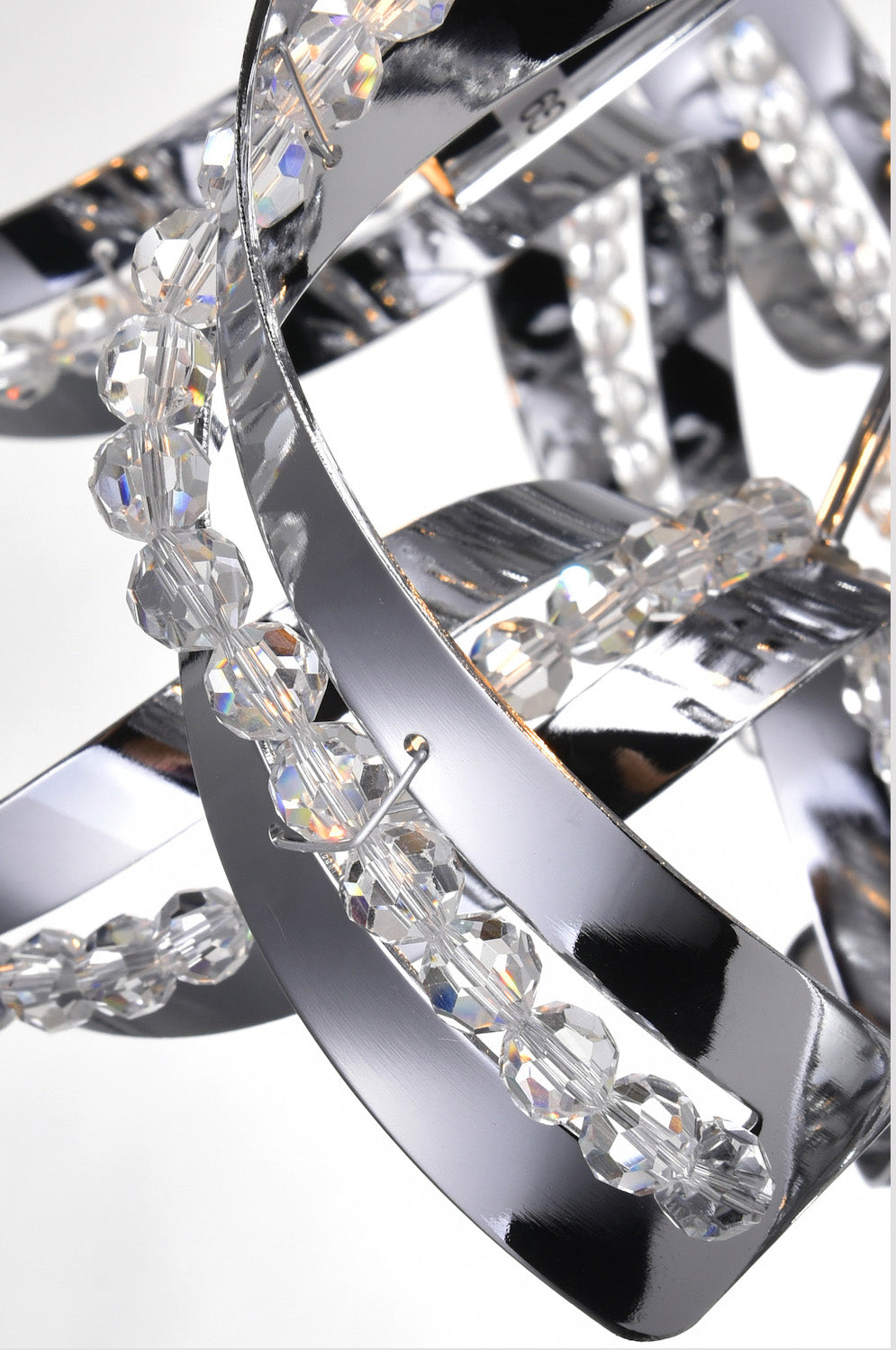 12 Light  Chandelier With Chrome Finish