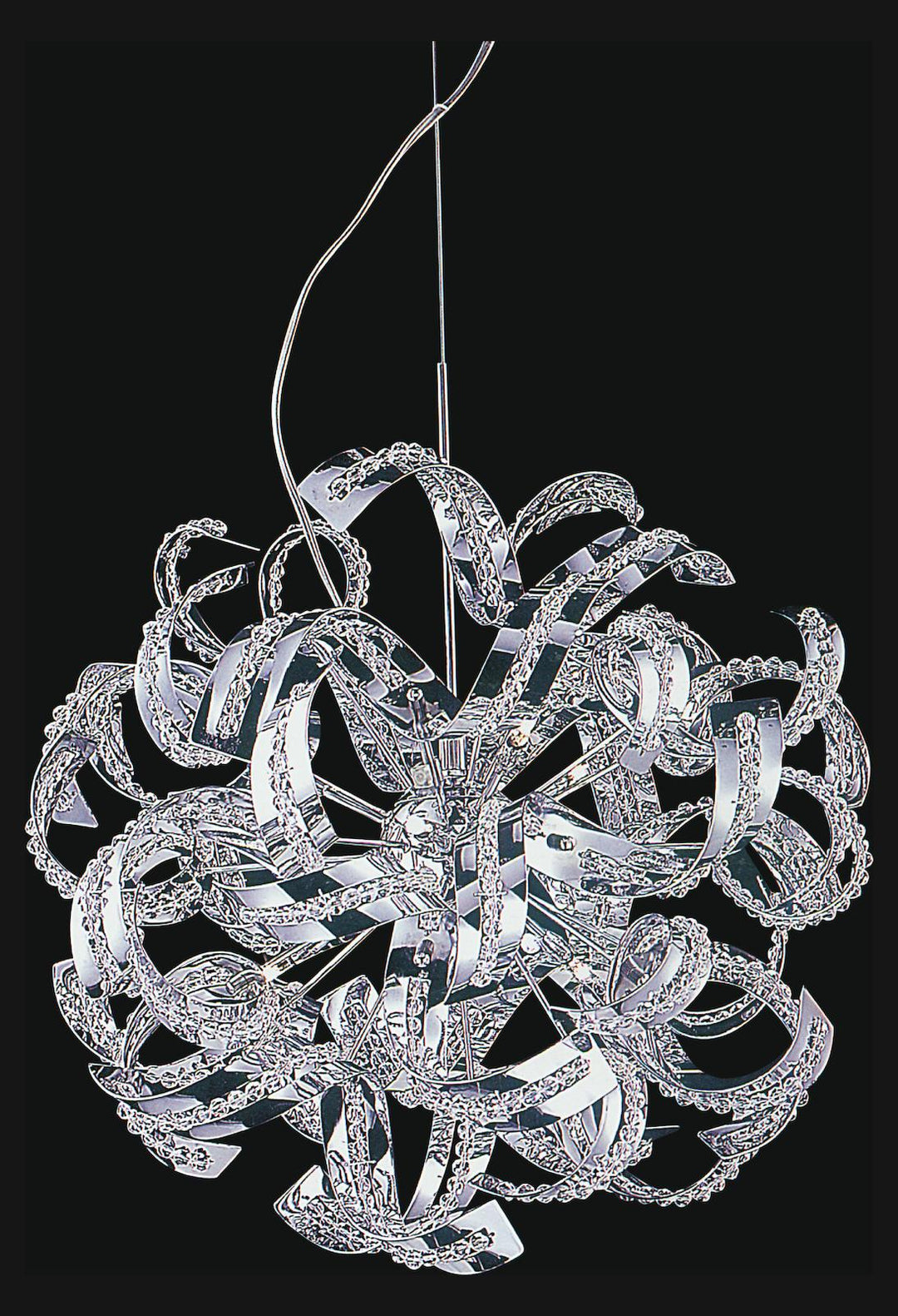 14 Light  Chandelier With Chrome Finish