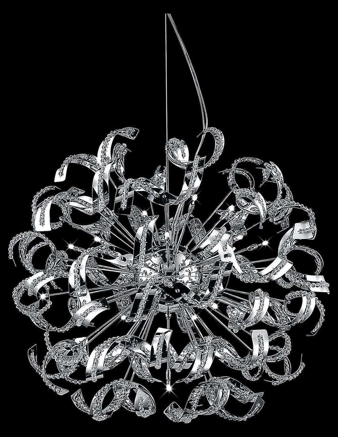 18 Light  Chandelier With Chrome Finish by CWI Lighting