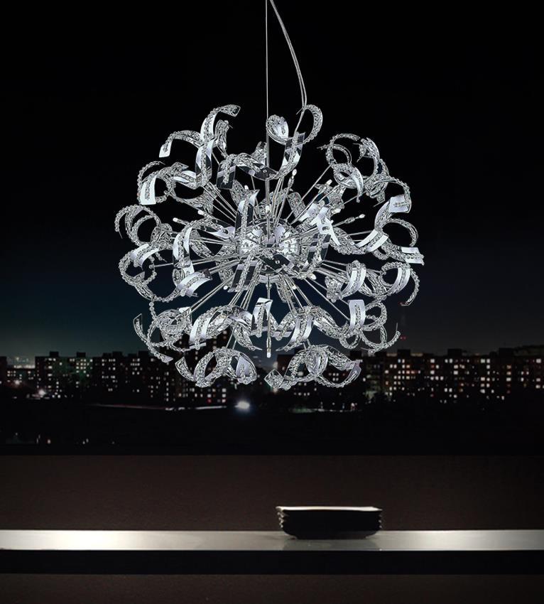 18 Light  Chandelier With Chrome Finish