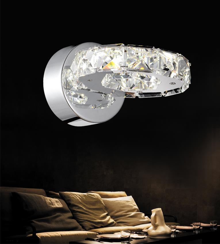 Led Wall Sconce With Chrome Finish by CWI Lighting