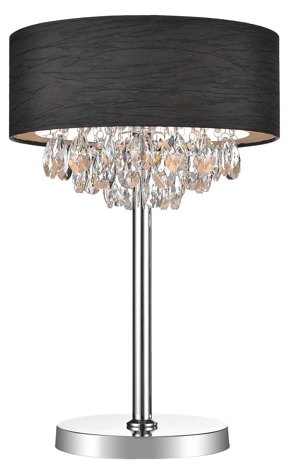 3 Light Table Lamp With Chrome Finish by CWI Lighting