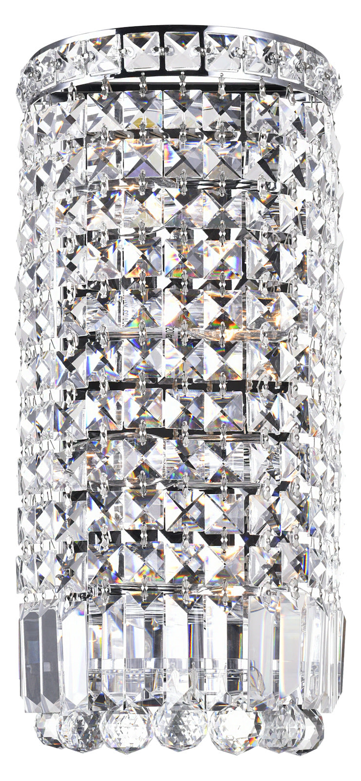 4 Light Bathroom Sconce With Chrome Finish by CWI Lighting