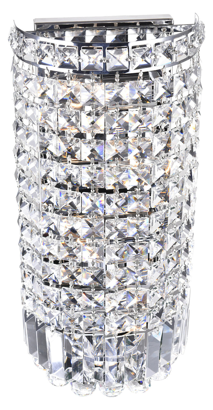 4 Light Bathroom Sconce With Chrome Finish