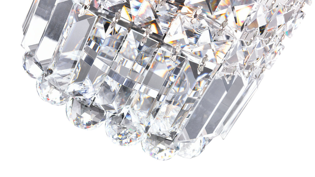 4 Light Bathroom Sconce With Chrome Finish