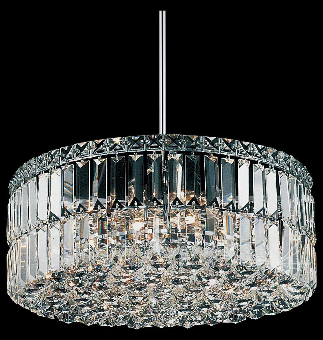 8 Light Down Chandelier With Chrome Finish by CWI Lighting