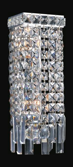 2 Light Wall Sconce With Chrome Finish by CWI Lighting