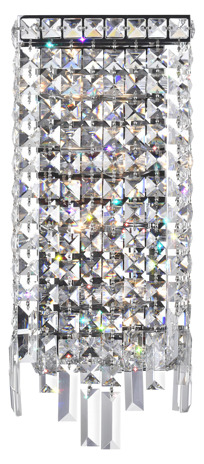 4 Light Wall Sconce With Chrome Finish by CWI Lighting