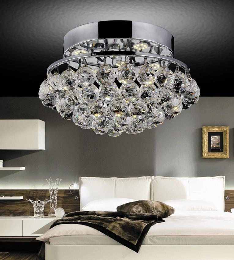 4 Light  Flush Mount With Chrome Finish by CWI Lighting