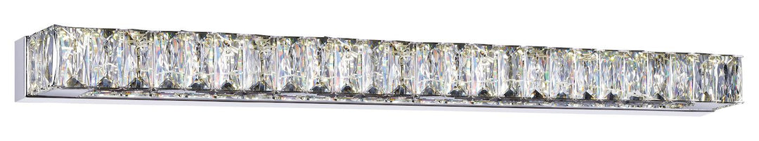 Led Vanity Light With Chrome Finish