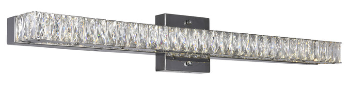 Led Vanity Light With Chrome Finish by CWI Lighting