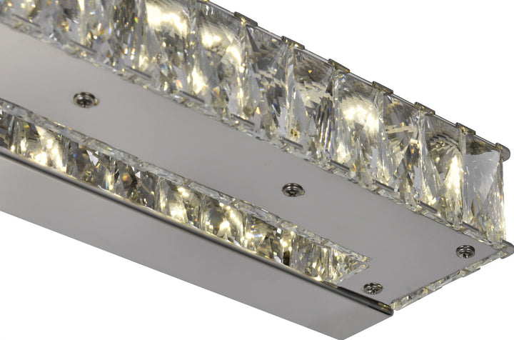 Led Vanity Light With Chrome Finish