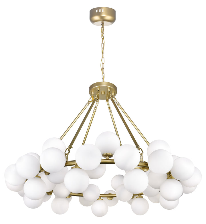 45 Light  Chandelier With Gold Finish by CWI Lighting