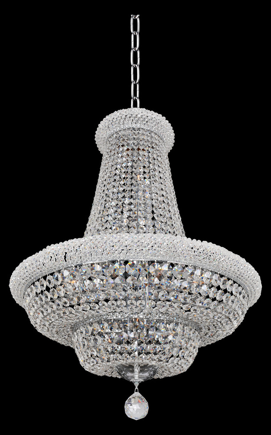 18 Inch Pendant W/Clear Firenze