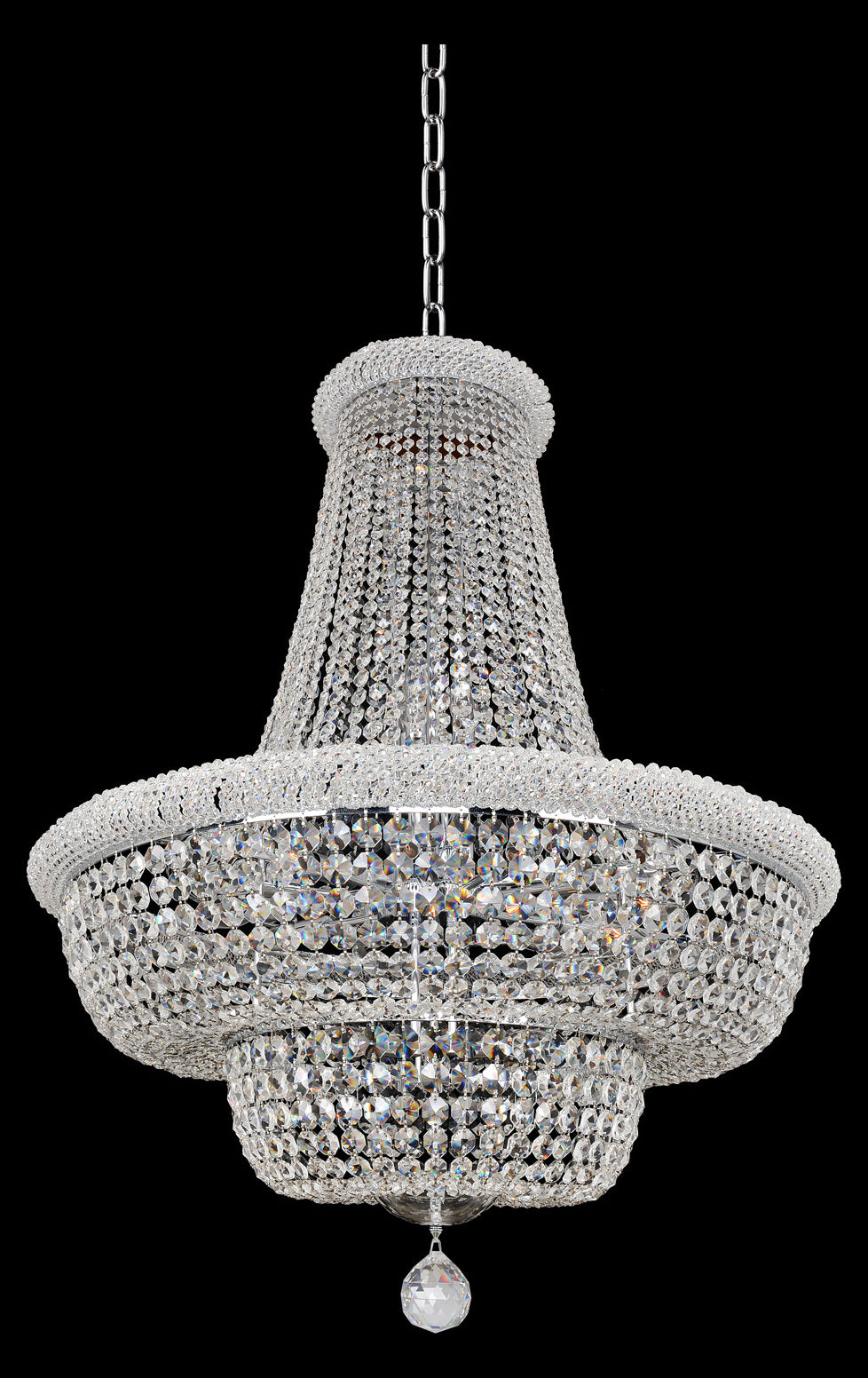 34 Inch Pendant W/Clear Firenze