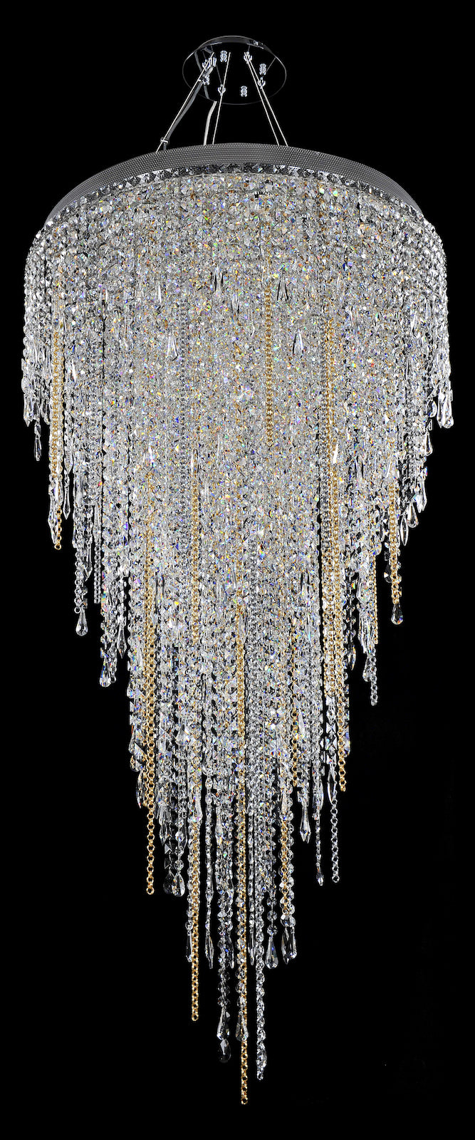 32 Inch Convertible Pendant/Flush Mount