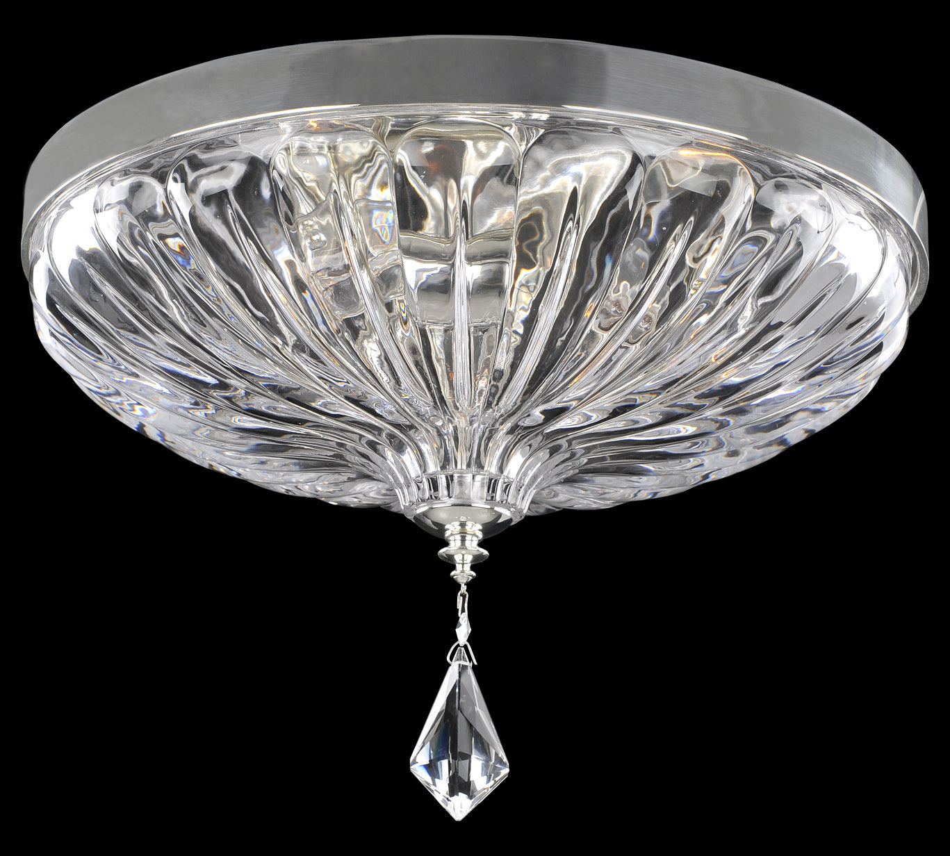 16 Inch Round Flush Mount by Kalco Allegri