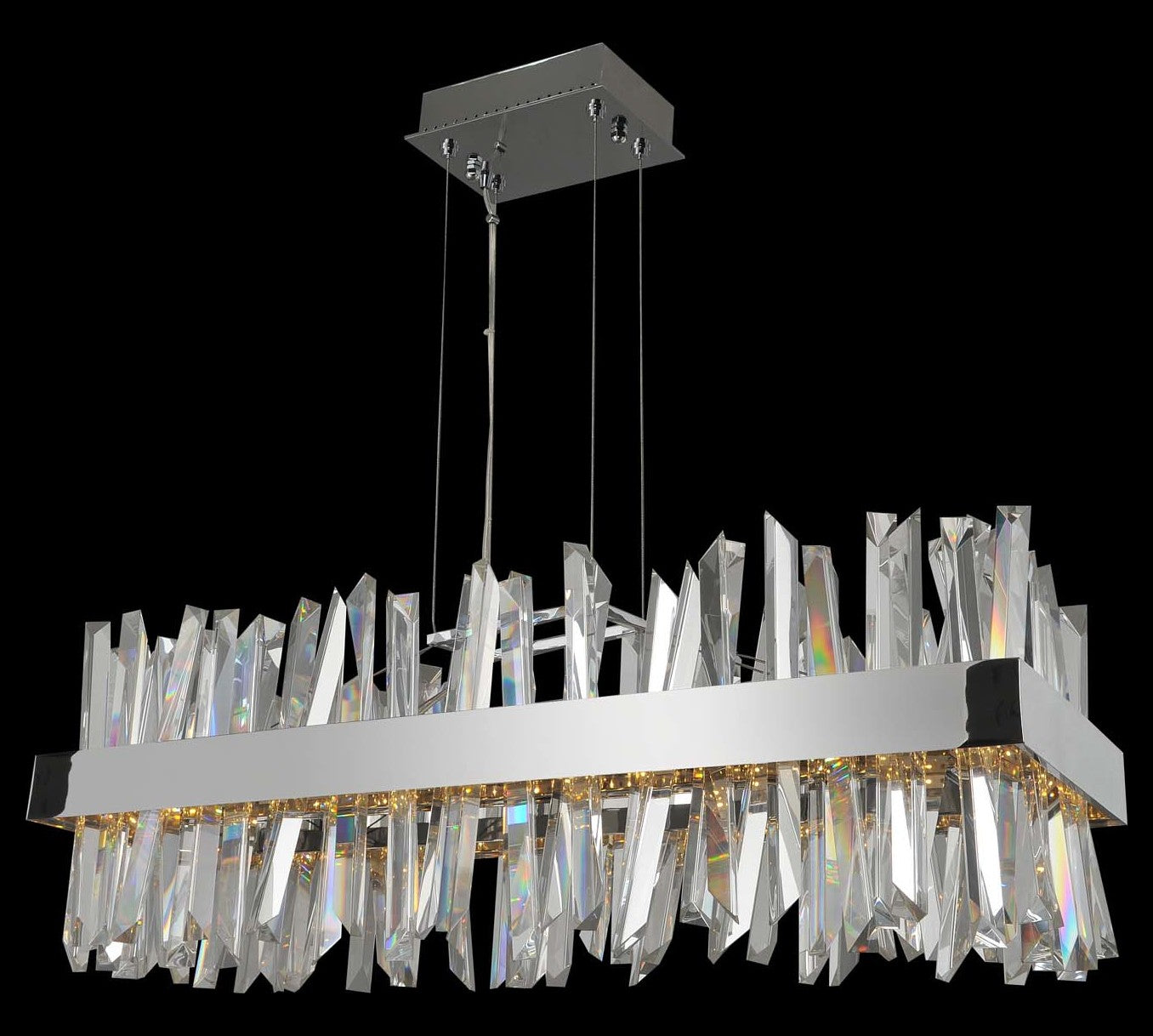 36 Inch Rectangular Led Island