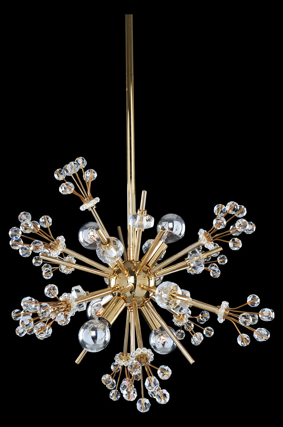 6 Light Mini Pendant W/Clear Firenze by Kalco Allegri